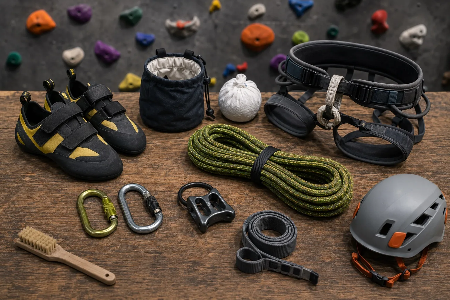 Material básico de escalada: qué comprar primero